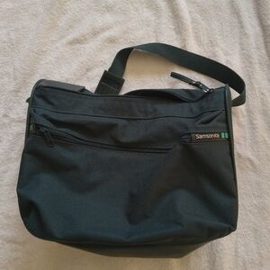 Samsonite Dark Green Briefcase Bag
